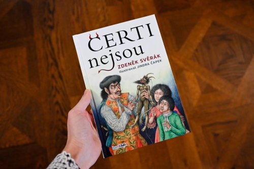 Smál jsem se nahlas, pochvaluje si ilustrátor Čapek knihu Zdeňka Svěráka Čerti nejsou